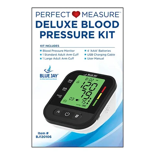 Deluxe Perfect Measure Blood Pressure Kit with 2 Cuffs