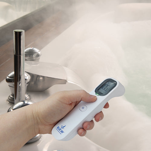 Infrared Forehead Thermometer  takes your temperature without ever coming in contact with your skin Fast, accurate temperature readings in only 1 second Records the last 32 readings