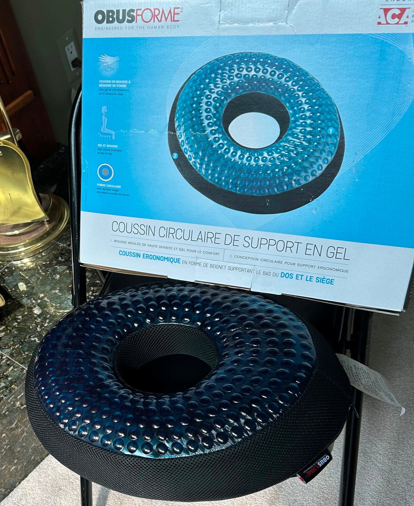 Circular Gel Support Cushion ObusForme