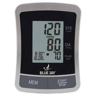 FDA approved Full Automatic Blood Pressure w/4 "AA" Battery Easy-to-use Accurate measurement 120 memory recall Quiet inflation method Low battery detection Automatic power-off Easy-to-read display shows systolic and pulse rate readings