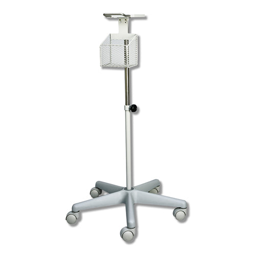 Omron Mobile Floor Stand Only for HEM-907 Professional Digital Blood Pressure Monitor, it allows flexible storage and easy transport of the Professional Digital Blood Pressure Monitor (HEM-907) throughout the Office, Clinic, Exam rooms and Hospitals