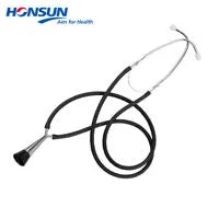 Stethoscope FDA CE ISO Approved for Physician's for Adult patients  Deluxe Dual Head Aluminum Alloy Chestpiece In Retail Box High clear echonickel-plated silver finish