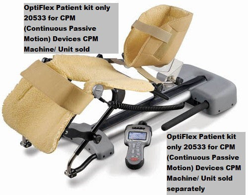 CHATTANOOGA CPM OptiFlex Softgoods Knee Patient Pad Kit only -CPM  unit sold separately Ships Free