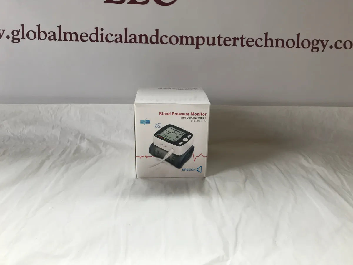 FDA Approved Wrist Blood Pressure Monitor Live Voice Talking Intelligence Broadcasts Speaks your measurement of BP reading results Guides the process USB Recharge Sphygmomanometer LCD Display Classification: Class II Memory 2 * 90 Arrhythmia detection